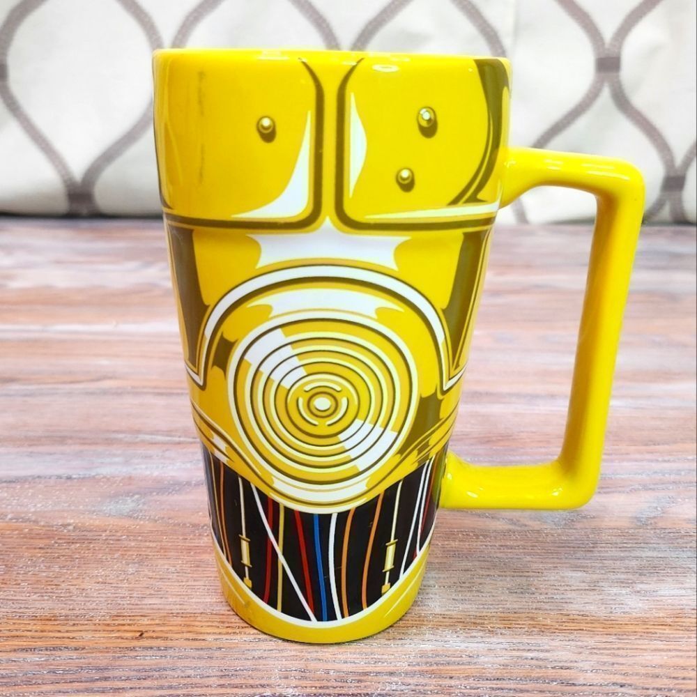 Disney Star Wars C-3PO Ceramic Mug - Sip Your Morning Coffee in Galactic Style!